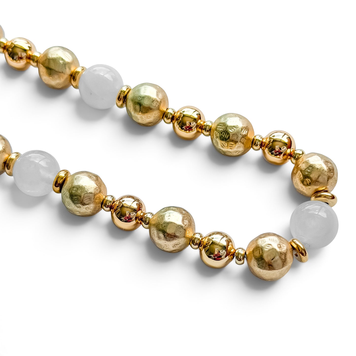 GOLDEN HOUR BEADED NECKLACE
