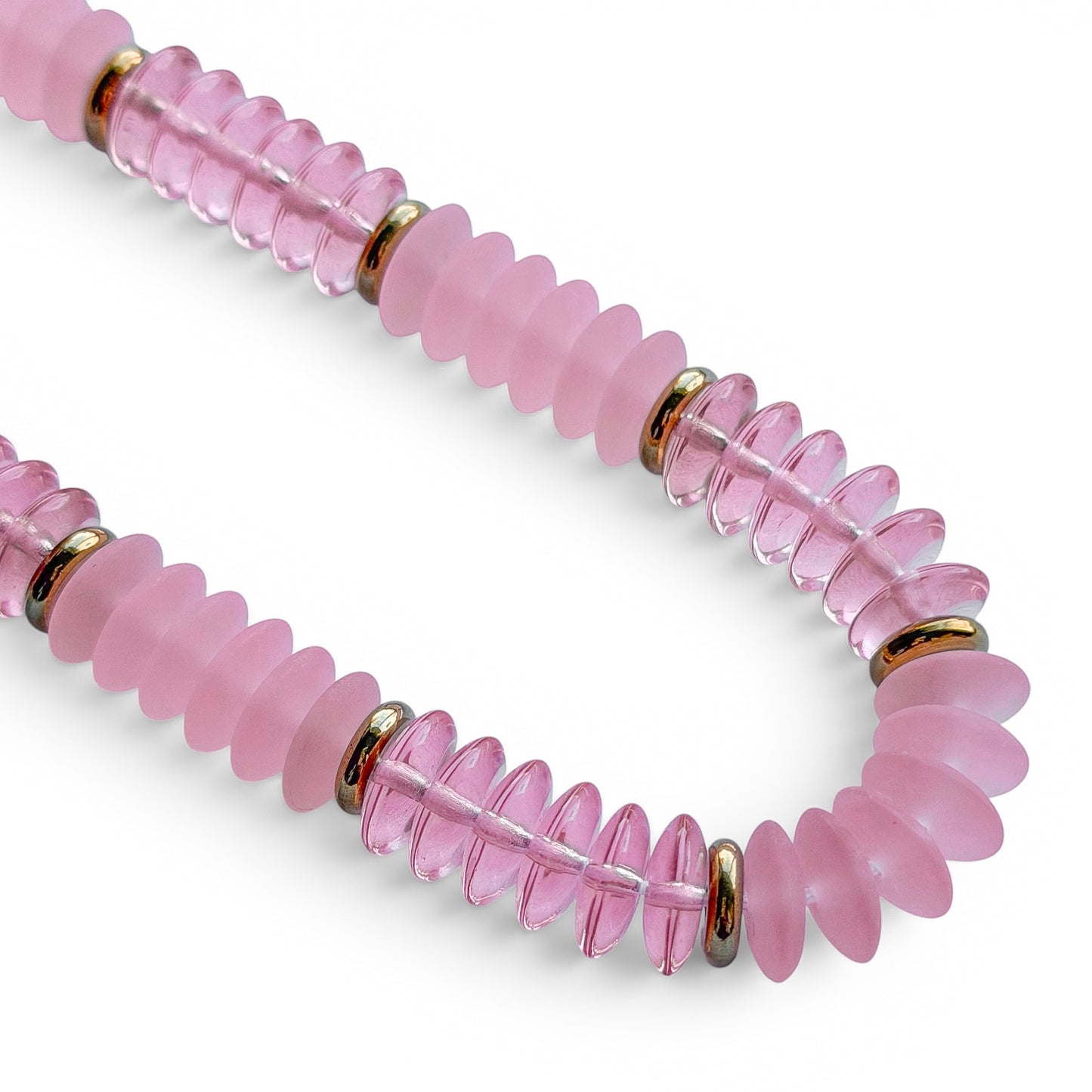 COTTON CANDY BEADED NECKLACE