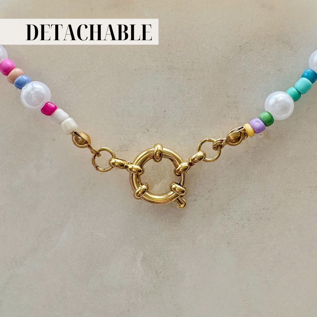 RAINBOW PEARL CHAIN