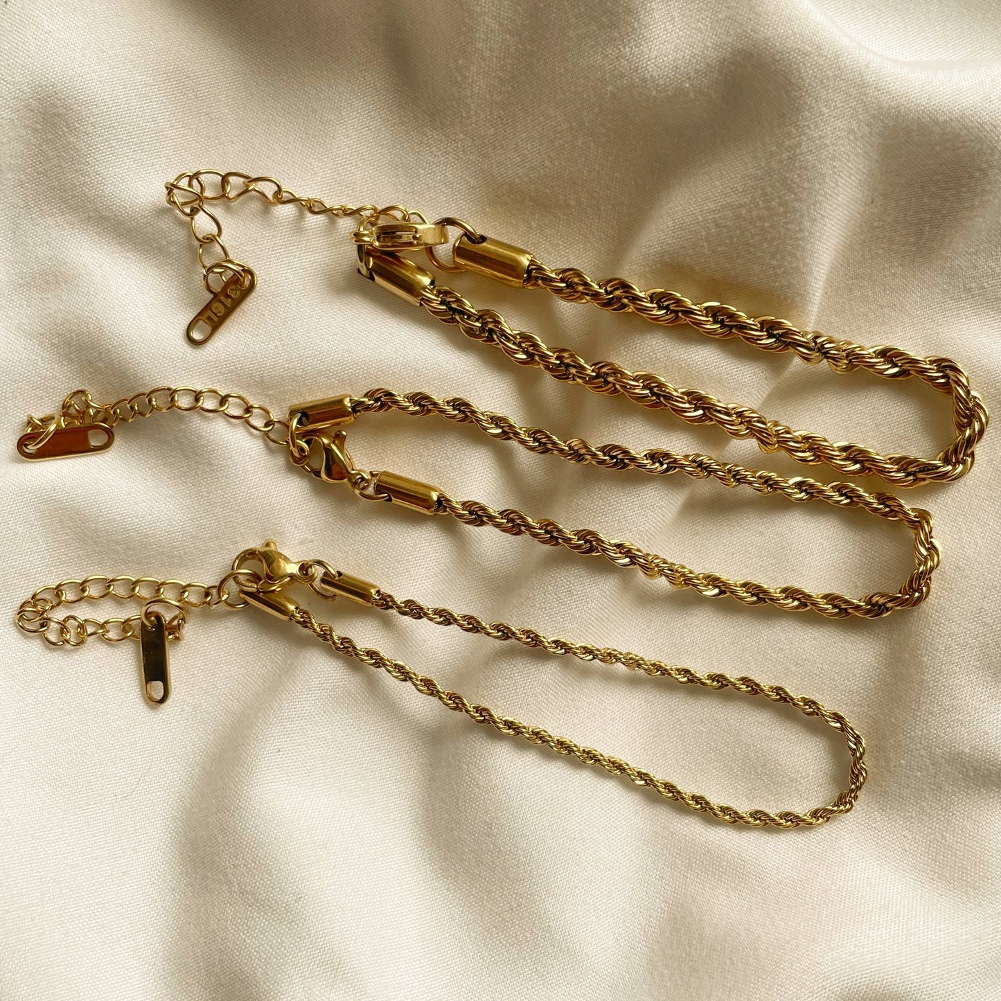 Gold Rope Bracelet