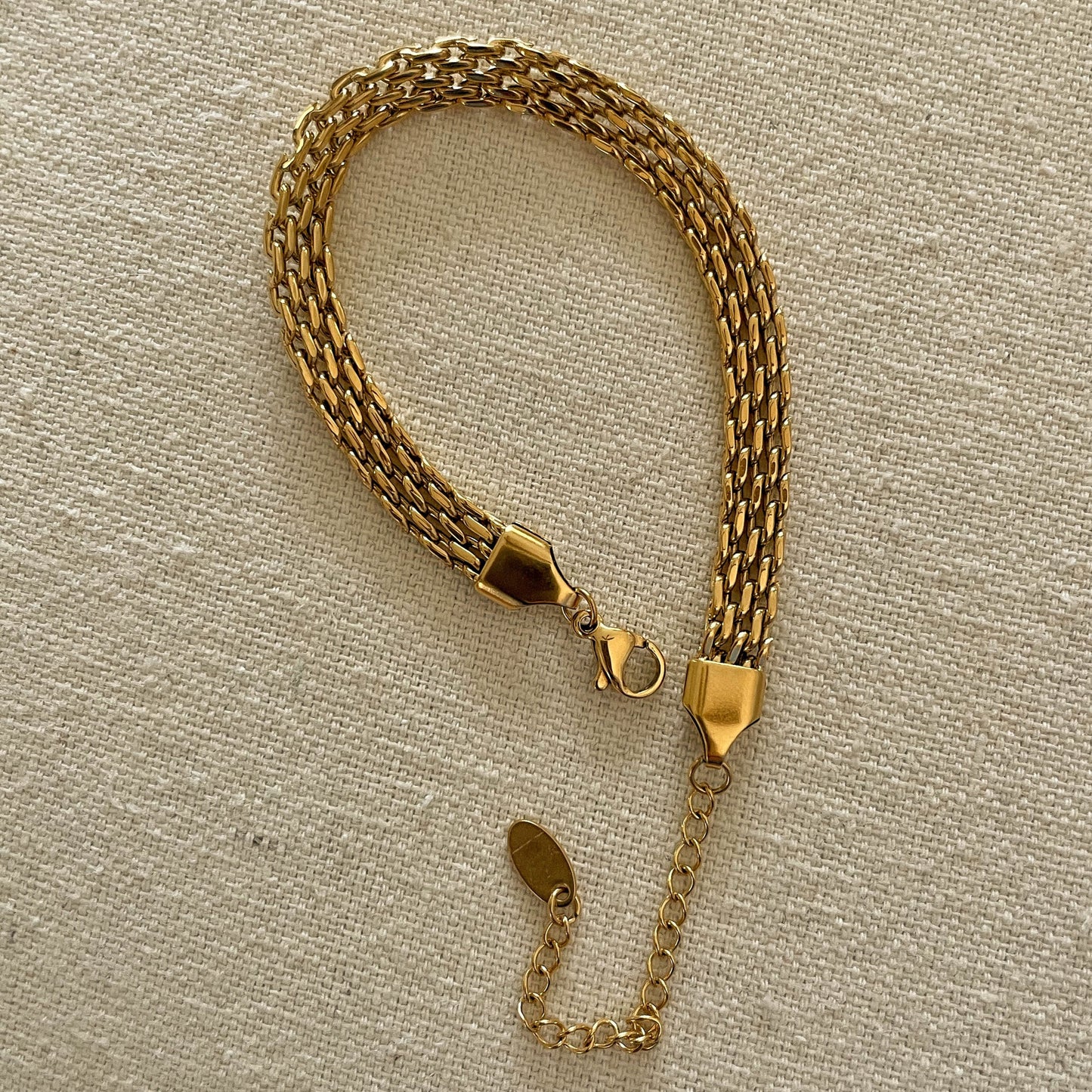 Gold Woven Bracelet