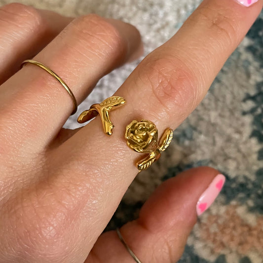 ROSE WRAP RING