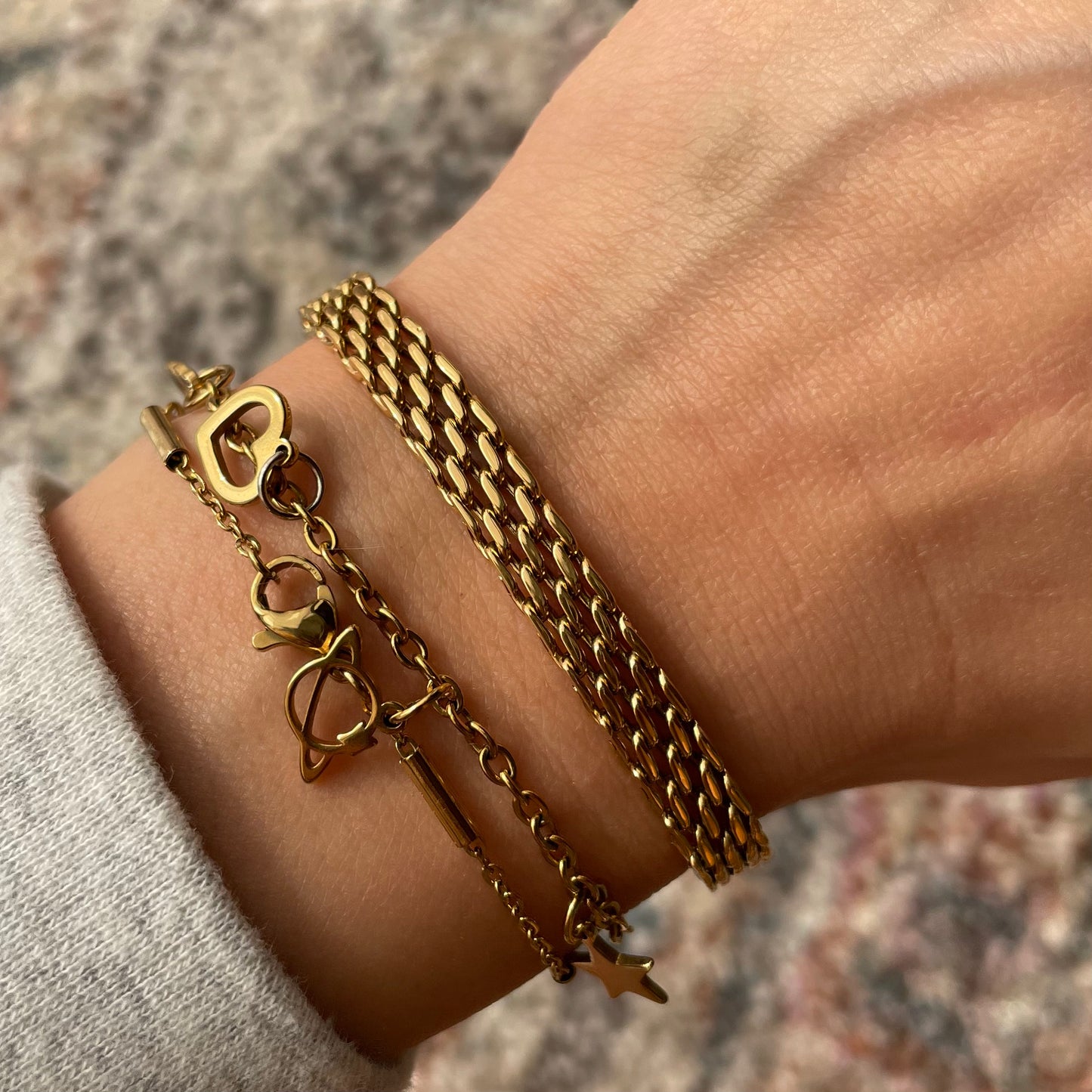 Gold Woven Bracelet