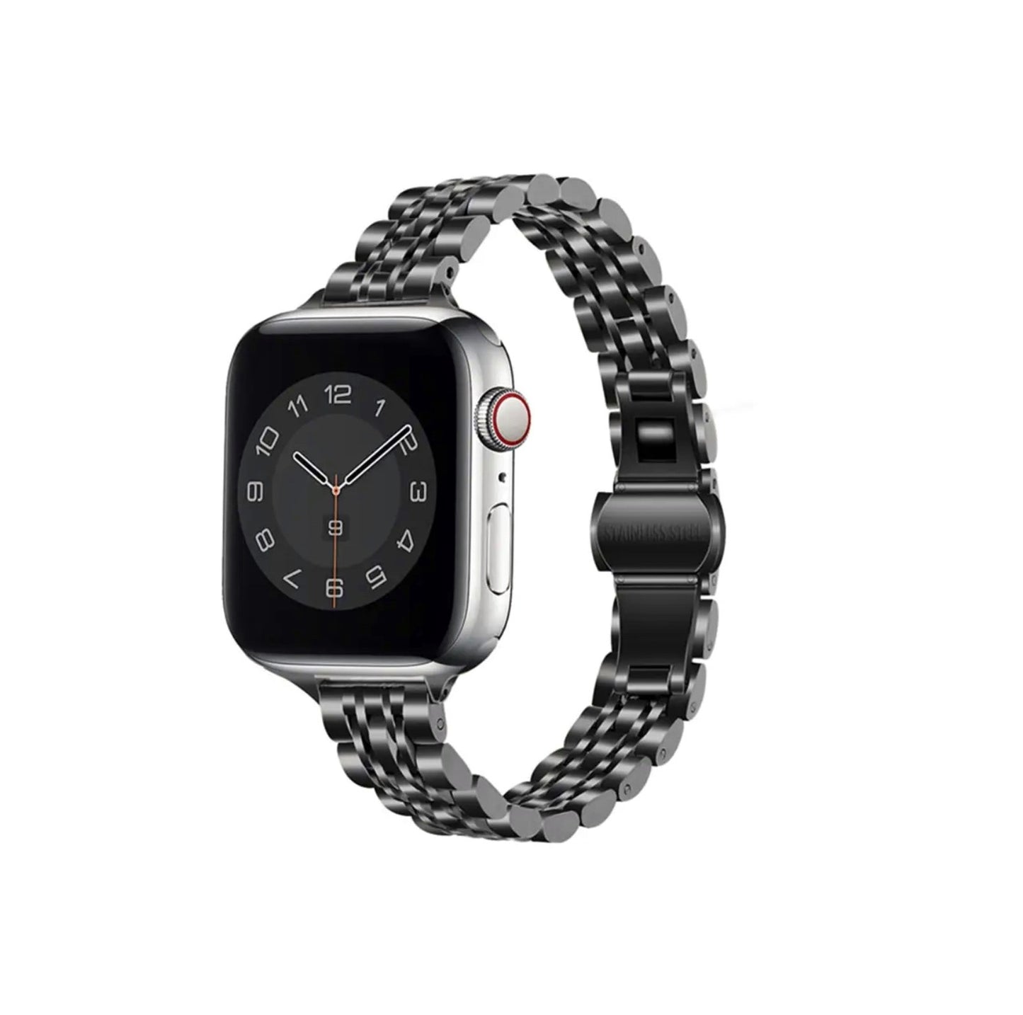 BLACK APPLE WATCH BAND